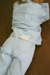 ZULU & ZEPHYR Recycled Cotton Denim Straight Leg Jean